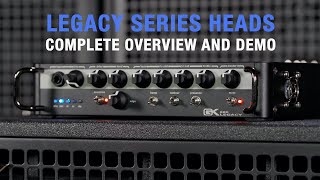 GallienKrueger Legacy Series Heads Complete Overview and Demo [upl. by Nnaacissej]