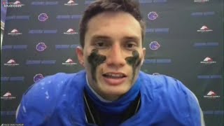 Boise State nickel Kekaula Kaniho on Broncos loss vs Oklahoma State [upl. by Ennovoj]