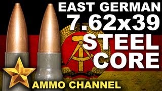 AMMOTEST 762x39 East German Steel Core [upl. by Ronnie]