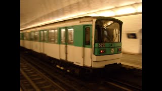 Métro RATP MF 67 F Ligne 5 [upl. by Eolc]