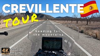 Motorcycle Touring To Crevillente Alicante │Hondon Valley [upl. by Annahsit]