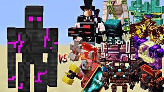 Minecraft All Bosses vs 5X Obsidian Golems – EPIC Battle [upl. by Giacopo836]