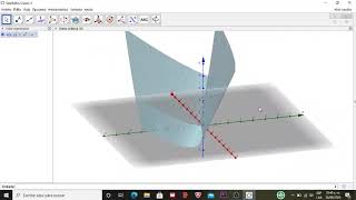 Graficar función de dos variables en GeoGebra Matemáticas [upl. by Aittam721]