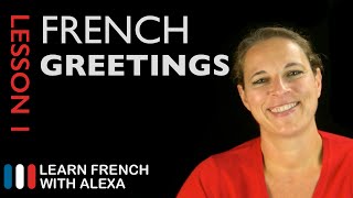 French Greetings French Essentials Lesson 1 [upl. by Lampert]