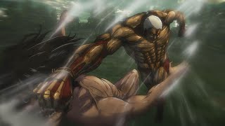 Attaque des titans Eren VS Reiner VF [upl. by Rahr]