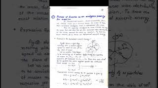 Physics Class 12 rotational dynamics notes [upl. by Ydnagrub]