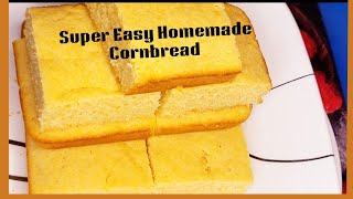 Easy Crispy Edge Cornbread Recipe [upl. by Amles791]