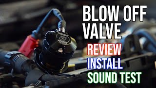 Turbosmart Blow Off Valve  Review Install Sound Test  VW MK7 GTI [upl. by Marka]