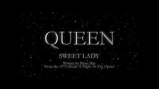 Queen  Sweet Lady Official Lyric Video [upl. by Misty]