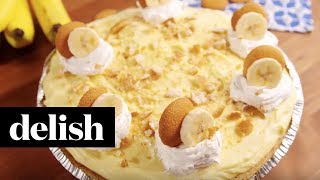 Banana Pudding Cheesecake  Delish [upl. by Gearard]