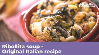 RIBOLLITA SOUP  Original Tuscan Recipe [upl. by Gnuh]