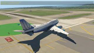 XPlane 11 Demo  A fun look at the simulator and AI take offs [upl. by Lamrouex]