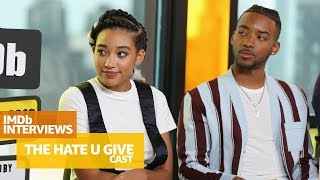 Amandla Stenberg and Cast of The Hate U Give Discuss Emotional amp Important Themes  TIFF 2018 [upl. by Vitale]