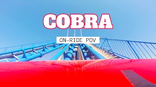 COBRA  PowerPark Amusement Park Onride HD POV [upl. by Anirba49]