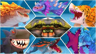 NEW EVOLVED MOSASAURUS  LORD SNAPPY  Hungry Shark Evolution  Part 11  Pungence [upl. by Htbazile]