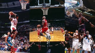 Michael Jordan All Dunks  1996  105 Dunks Raw Highlights [upl. by Phenica]