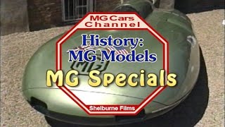 MG Specials on the MG Cars Channel [upl. by Jacquelin]