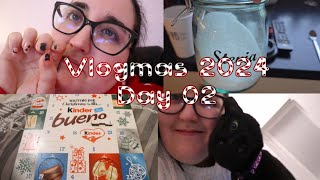 Vlogmas Day 2 Advent Calendar Fun Broken Nail Drama amp New Outro Magic [upl. by Yedok]