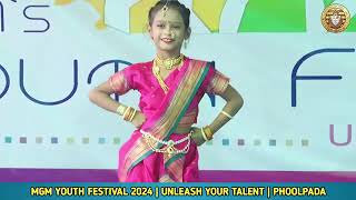 BEF Student Dance  MGM Youth Festival  Inter School Competition  Ashvi Panchal  1stRunnerUp Solo [upl. by Ayana]