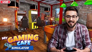 Building the Ultimate Gaming Cafe in Gaming Cafe Simulator  Qayzer Gaming [upl. by Gennie]