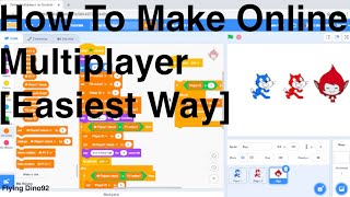 How to make online multiplayer in Scratch Easiest Way [upl. by Dinny]