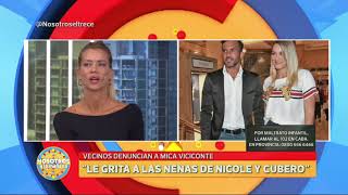 La reacción de Nicole Neumann al enterarse que sus hijas lloran en la casa de Mica Viciconte [upl. by Yerocal]