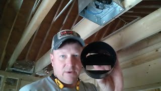 How to install Broan 678 Bathroom 💩exhaust fanlight💡 combotipsamptricks [upl. by Vanni]