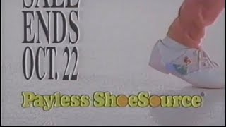 1991 Payless Shoes Commercial [upl. by Radcliffe]