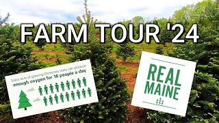 Quinns Tree Farm Tour 2024 [upl. by Murdock13]