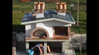 Costruire forno e barbecue [upl. by Summer]