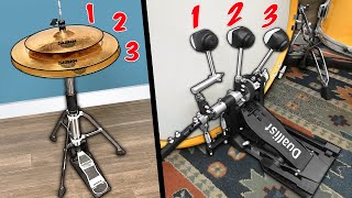 Buying the WEIRDEST Bass Drum Pedals I Could Find [upl. by Critta420]