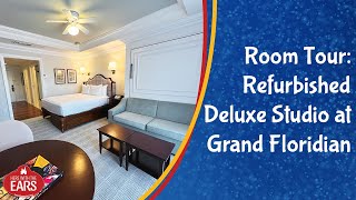 Grand Floridian Villas  NEW Refurbished Deluxe Studio Standard View  Room Tour [upl. by Brackett143]