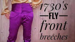 18th Century Breeches From Historical Pattern Hell [upl. by Sella]