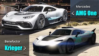 GTA V Benefactor amp Ubermatcht vs Real life Mercedes amp BMW [upl. by Atorod]