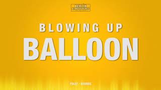 Blowing Up Balloon SOUND EFFECT  Luftballon aufpusten aufblasen SOUNDS SFX [upl. by Cardon473]