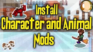 Stardew Valley  How to Install Character Portrait and Animal Mods [upl. by Packton]