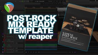 POST ROCK  REAPER MIX READY TEMPLATE Soundblind counterkit neuralDSP ArchetypePlini [upl. by Yci]