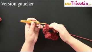 CROCHET Tirebouchon pour GAUCHERS [upl. by Dmitri676]