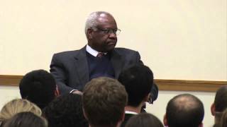 Justice Clarence Thomas visits HLS [upl. by Pedaias60]