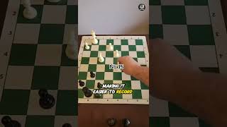 The Algebraic Notation shorts chess chessgame [upl. by Enovahs788]