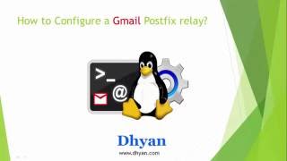 How to configure mail serverpostfix relay on linux [upl. by Rebmik787]