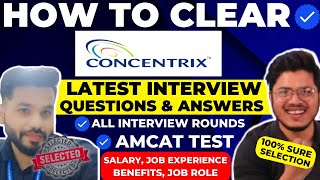 Concentrix Latest Interview Question amp Answer  Concentrix Interview Experience for Customer Support [upl. by Nylekoorb]