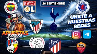 PRONOSTICOS deportivos HOY⚽EUROPA LEAGUE apuestas deportivas⚽celta VS atlético Madrid predicciones [upl. by Nareht]