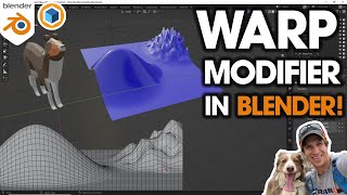 How to Use the WARP MODIFIER In Blender [upl. by Crispin]