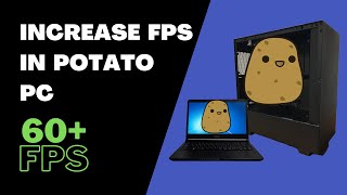 How To Increase FPS In Games For LowEnd PC  Potato PC  JOHN TECH [upl. by Brick]