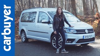 Volkswagen Caddy Life 2019 indepth review  Carbuyer [upl. by Nalid]