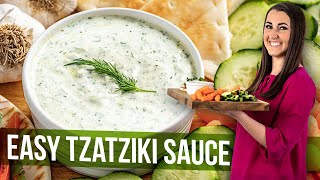 Easy Tzatziki Sauce [upl. by Iggie122]