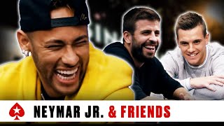 Neymar Jr Charity Special  Part 2 ♠️ EPT Barcelona 2018 ♠️ PokerStars Global [upl. by Travus214]