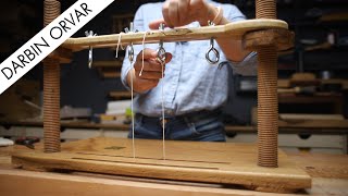 How To Make A Classic Bookbinding Tool DIY Sewing Frame [upl. by Kantor]