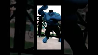 HULK AZUL DANÇANDO shorts shortsyoutube shortsfeed shortsvideo sshorts shortsvideo [upl. by Einwat]